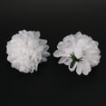 thumbnail image 5 of 30 Piezas Claveles Artificial Seda Cabezas Esféricas Decoración de Boda, 5 of 5