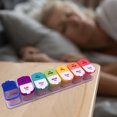 thumbnail image 4 of Wiueurtly New 14cell Box Double Detachable 14cell Plastic Box Food Grade PP Plastic Storage Box, 4 of 9