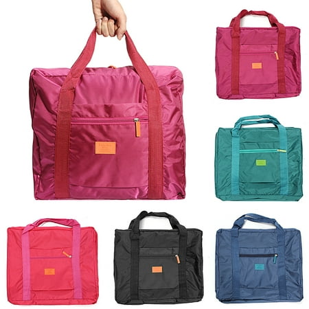 Travel Luggage Duffle Bag Carry-On Organizer Shoulder Bag Camping Sports Gym Cloth Storage