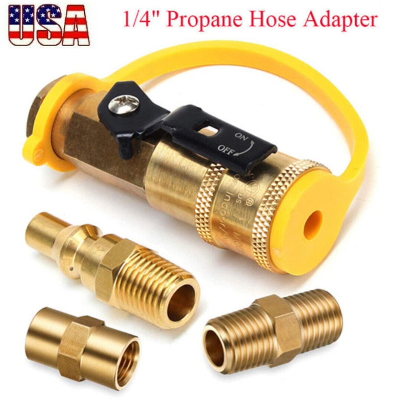 G·PEH 1/4 "RV propane quick connector
