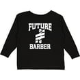 thumbnail image 3 of Inktastic Future Barber Stylist Boys or Girls Long Sleeve Toddler T-Shirt, 3 of 5