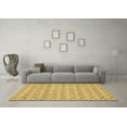 thumbnail image 3 of Ahgly Company Indoor Square Abstract Brown Modern Area Rugs, 5' Square, 3 of 4