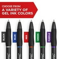 thumbnail image 5 of Sharpie S-Gel Pen, Retractable, Medium 0.7mm, Black Ink, 2 Count, 5 of 5