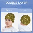 thumbnail image 6 of Sikiie Sunflowers 2 Toddler Beanie Kids Beanie Hat Warm Winter Hats for Boys Girls Knit Cap, 6 of 7