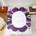 thumbnail image 5 of Castle Fairy Boho Hippie Aztec Twin Sheet Sets,Abstract Cow Print Bedding, 5 of 7