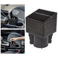 thumbnail image 4 of Caja de almacenamiento de conso central del automóvil Diseño de inserción Marco de inserción de cuero de para teléfonos Patrón de Baoblaze Estuche de almacenamiento para consola de autos, 4 of 8