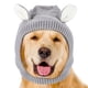 thumbnail image 5 of Gorro De Punto Para Perro, Gorro De Punto Grueso Y Cómodo Para Mascotas, Disfraz Para Gorro De Perro, Gorro Para Mascotas, Cachorro OTVIAP Gris, 5 of 8