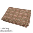 thumbnail image 5 of Colorful Floor Pillow Lounger Cover, Culture Elements Style Old Fashioned Motif Pattern, Nap Mat Printed Fabric Case for 5 Pillows, 88" x 27", Multicolor, by Ambesonne, 5 of 5