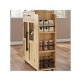 thumbnail image 2 of Bingirl Mobile Kitchen Island Cart With Storage- 360° Rolling Wheels. Drawers. Spice Rack. Black Handle. Versatile Storage And Serving Cart For Kitchen And Dining Room. Small Kitchen Island On Wheels, 2 of 5