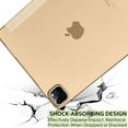 thumbnail image 7 of DuraSafe Cases iPad PRO 11 Inch 2 3 4 Generation [ PRO 11 2nd 2020 3rd 2021 4th 2022 ] A2759 A2435 A2761 A2762 A2377 A2459 A2228 A2068 A2230 A1980 A2013 Slim Hard Shell Protective Stand Cover - Gold, 7 of 7