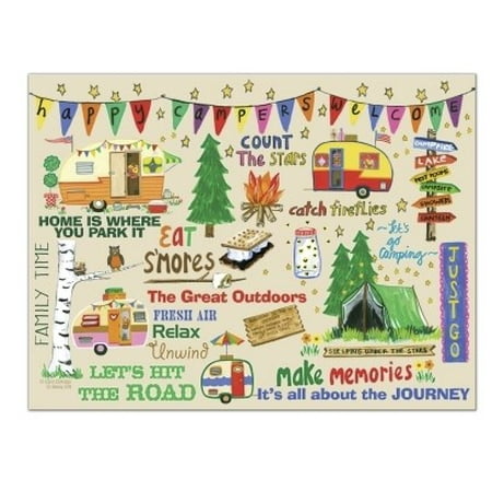 

Cutting Board-Happy Campers