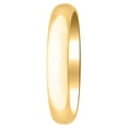 thumbnail image 2 of Men's or Women's Traditional 4MM 10K Yellow Gold Hollow Wedding Band, 2 of 4