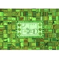 thumbnail image 1 of Ahgly Company Indoor Rectangle Oriental Green Traditional Area Rugs, 3' x 5', 1 of 1