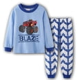 thumbnail image 1 of Conjunto de pijamas de Navidad para niños, ropa de dormir de algodón para bebés, ropa de dormir para niños pequeños, pijama de manga larga, 1 of 4