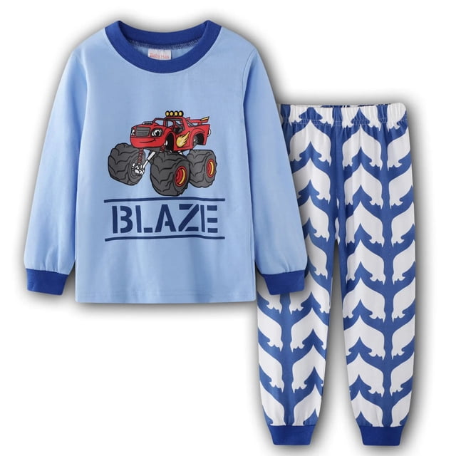 Conjunto de pijamas de Navidad para niños, ropa de dormir de algodón para bebés, ropa de dormir para niños pequeños, pijama de manga larga