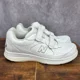 thumbnail image 1 of New Balance 577 Walking Shoes Mens 12 D White Leather Sneakers Comfort USA Made, 1 of 6