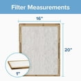thumbnail image 2 of 3M FPA00-2PK-24 White Flat Panel Filtrate Filter, 16 x 20 x 1 in. - Pack of 24, 2 of 5