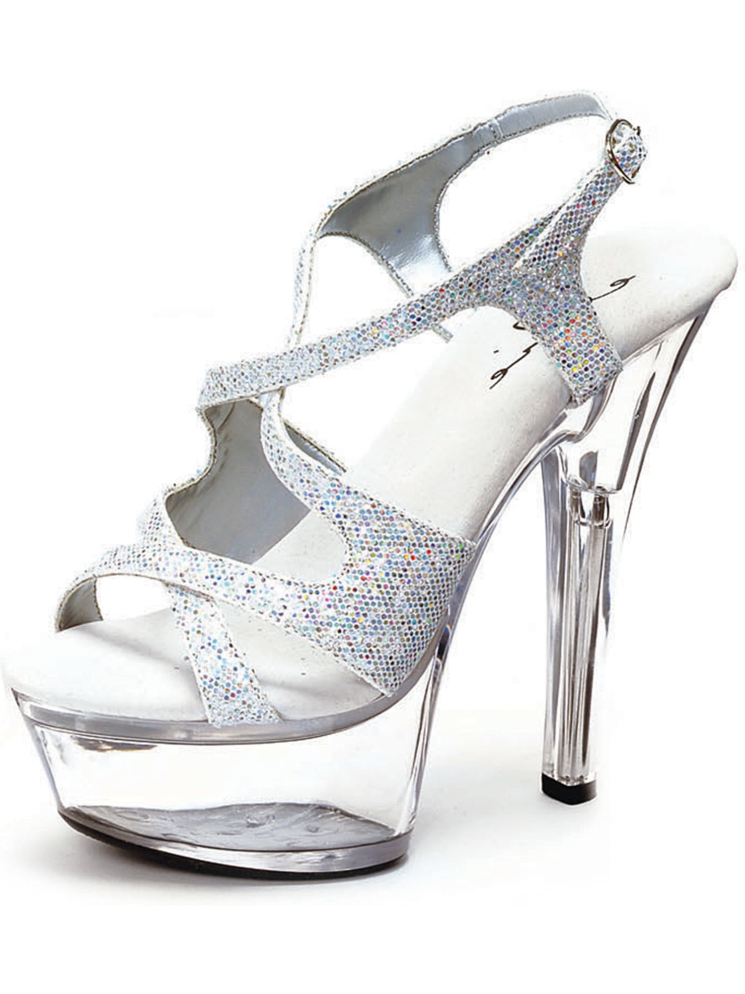 womens silver heels