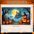 thumbnail image 6 of Pumpkin Decoration Happy Halloween Outdoor Decoration Haunted House for Halloween Party Outdoor Event Autumn Celebration, 6 of 9