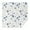 White Daisy Flower, variant on Daisy Flower Pattern Square Tablecloth,Waterproof Square Table Cover,Wipeable Spillproof Washable Table Cover for Home Kitchen Party Decor 42"X42"(107x107cm)