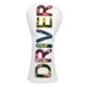 thumbnail image 3 of Funda protectora de madera de golf, suministros de entrenamiento sencillos para adultos, unisex, impermeable, de piel sintética, para palos de golf Blanco para Conductor, 3 of 8