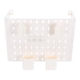 thumbnail image 2 of 1 Set Wall Mounted Pegboard Plastic Pegboard Panels Tool Storage Utility Tools Organizer Garage Tool Storage For Kitchen And Garage, 2 of 8