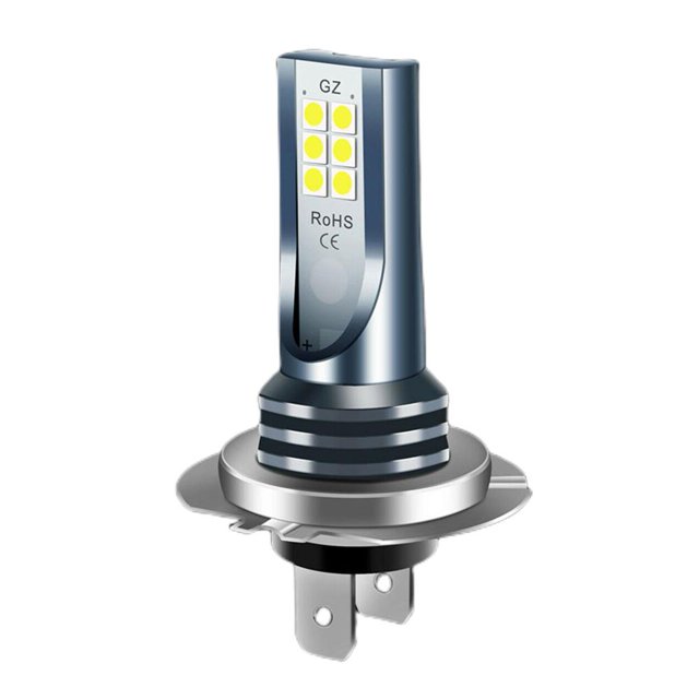 40uds. Bombilla de luz antiniebla para coche H7, 12V, 24V, lámpara antiniebla automática, 30000LM, IP67, resistente al agua, superbrillante
