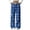 CU47_Blue, variant on Christmas Flannel Pajama Pants for Women Graphic Plaid Print Lounge Slacks Comfortable Baggy Elastic Waist Pjs Bottoms Black XS