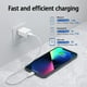 thumbnail image 2 of Bloque de cargador de pared USB de 12 W, paquete de 4 unidades, compatible con iPhone, DOTWARE, 2 of 7