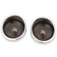 thumbnail image 2 of Turn Signal Lens Bezel, Trim Waterproof Pair Turn Signal Lens Visor Front Rear  For Motorcycle Replacement For TOURING FLTRI 2000-up  + Smoky, 2 of 8