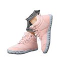 thumbnail image 3 of adviicd Men Winter Boots Winter Barefoot Shoes Mens Snow Minimalist Zero Drop Boots Wide Toe Box Toes Sneakers Workout Footwear Shoes Boots Unisex (Pink,7.5), 3 of 6