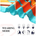 thumbnail image 5 of Yoyauz 35" Large Square Satin Head Scarf - Silk Hair Scarf Square Hair Bandanas Large Scarf Sleeping Head Wraps for Women, 5 of 5