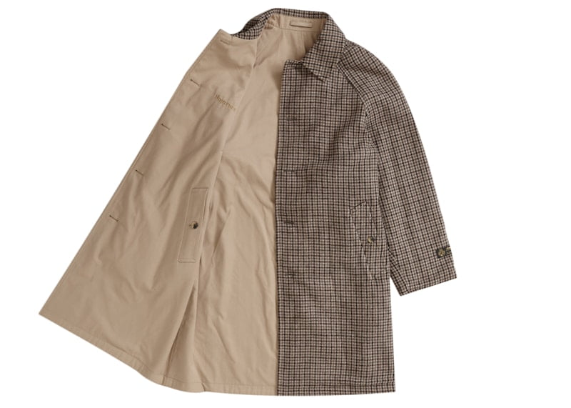 ジャケット・アウター supreme Reversible Houndstooth Overcoat Supreme Reversible Houndstooth Overcoat (FW23) - $798