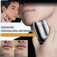 thumbnail image 3 of Dsseng 2024 New Upgrade Pocket Shaver USB Mini Shavers for Men  Rechargeable Waterproof Compact Electric Shaver for Home  Car  Travel  USB Rechargeable Mini Portable Electric Razor (Silve, 3 of 5