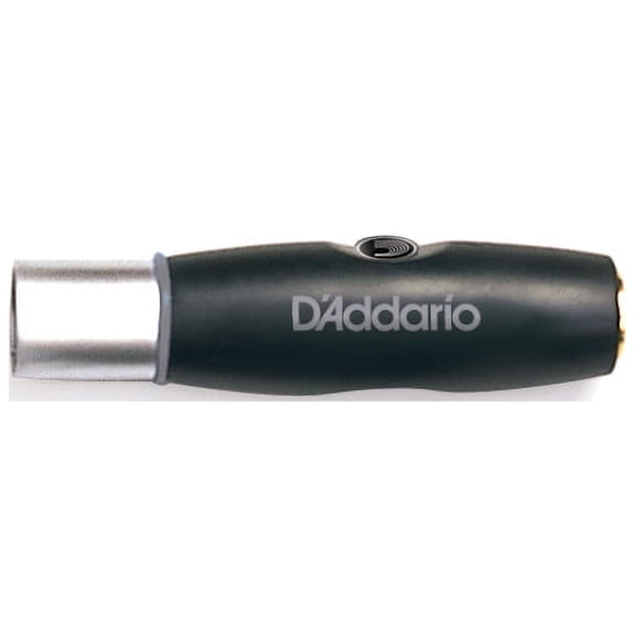 D'Addario XLR Male to 1/4 Inch Female Balanced Adaptor