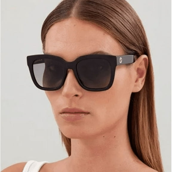 Gucci GG1338S 001 54mm Square Sunglasses Women's Black