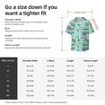 thumbnail image 5 of Kdxio Men's Hawaiian Shirt for Men Short Sleeve Shirt Hippo With Flamingos And Crocodiles Summer Casual Holiday Beach Button Down T-Shirts, 5 of 5