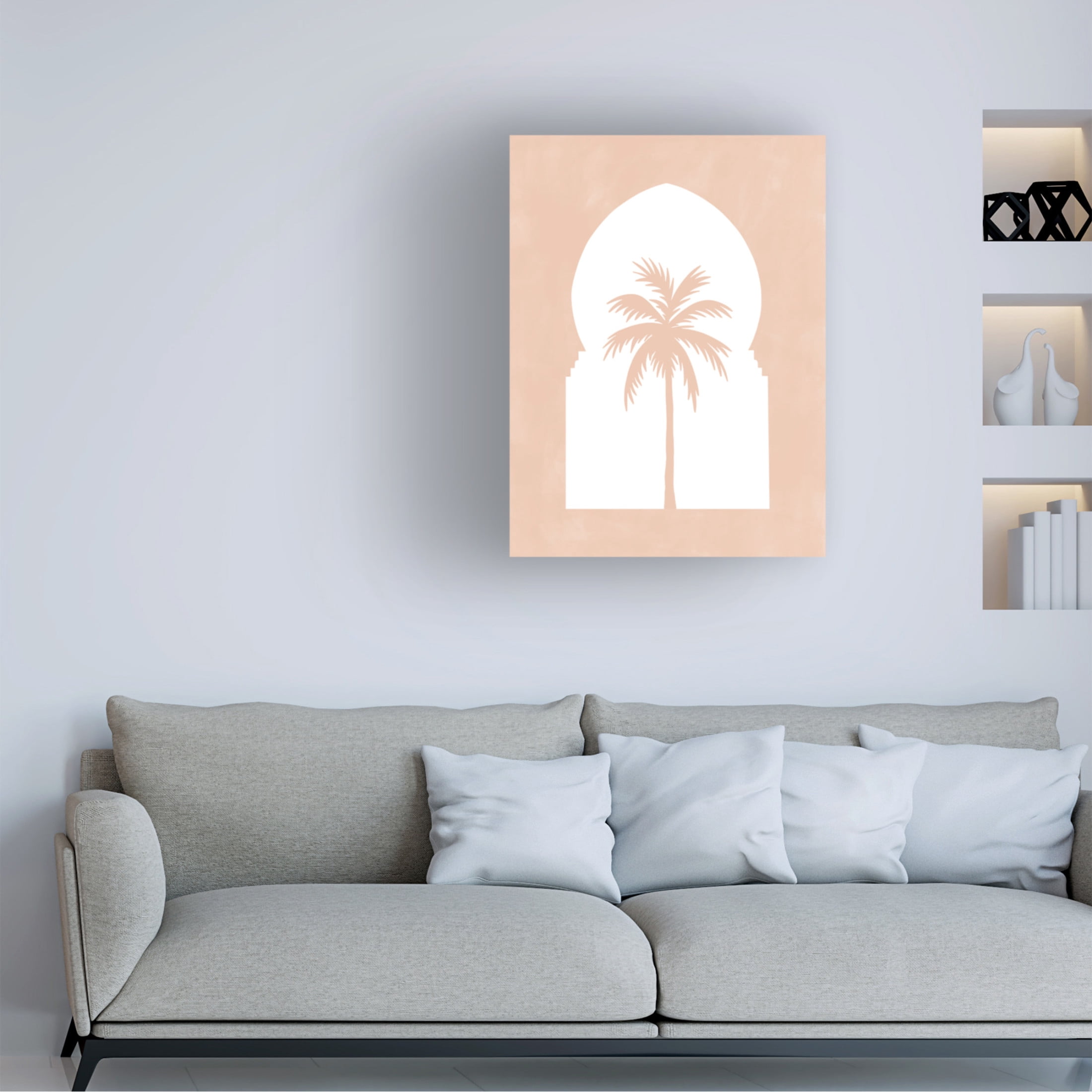 Trademark Fine Art Elena Ristova softpink34 Canvas Wall Art