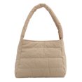 thumbnail image 1 of Bolso Con Asa para Mujer Acolchada Axila Color Sólido, 1 of 9