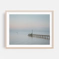 thumbnail image 2 of Fairhope Beach at Sunset - Fairhope Alabama Photography Ocean Minimalist Boardwalk Pastel Coastal Sunset Landscape Unframed Wall Art Print 8 x 10 inches, 2 of 4