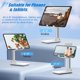 thumbnail image 2 of Soporte para celular OGMAPLE MT-6 ajustable y plegable, blanco, 2 of 6
