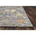 thumbnail image 3 of Alora Decor  Milan Floral Hand-tufted Wool Blend Rug Blue 9' x 12' Wool,Viscose 0.51 - 0.75 inch Stain Resistant,Handmade 9' x 12' Indoor Living, 3 of 4
