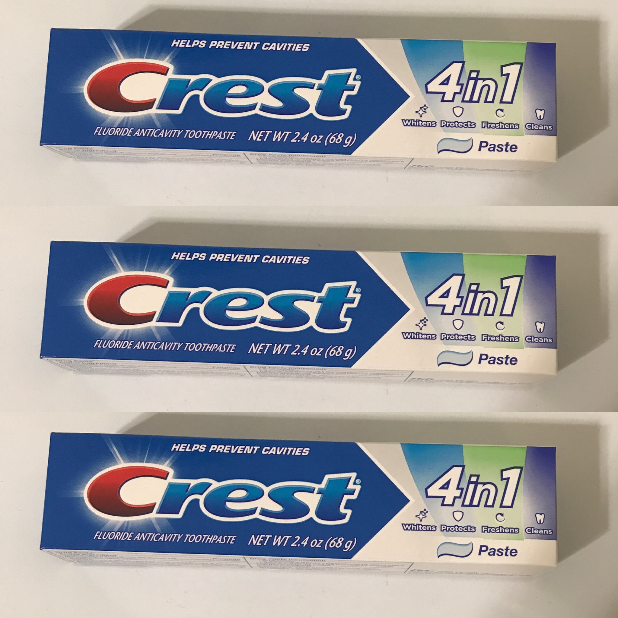 crest 4 in 1 toothpaste