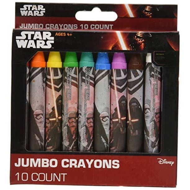 Crayon STAR WARS Ep7 Jumbo en caja (paquete de 10)