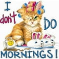 thumbnail image 2 of CafePress - I Dont Do Mornings Mug - 11 oz Ceramic Mug - Novelty Coffee Tea Cup, 2 of 3