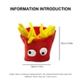 thumbnail image 5 of French Fries Head Cover Accessories Adorkable Hat Headgear for Kids, 5 of 8