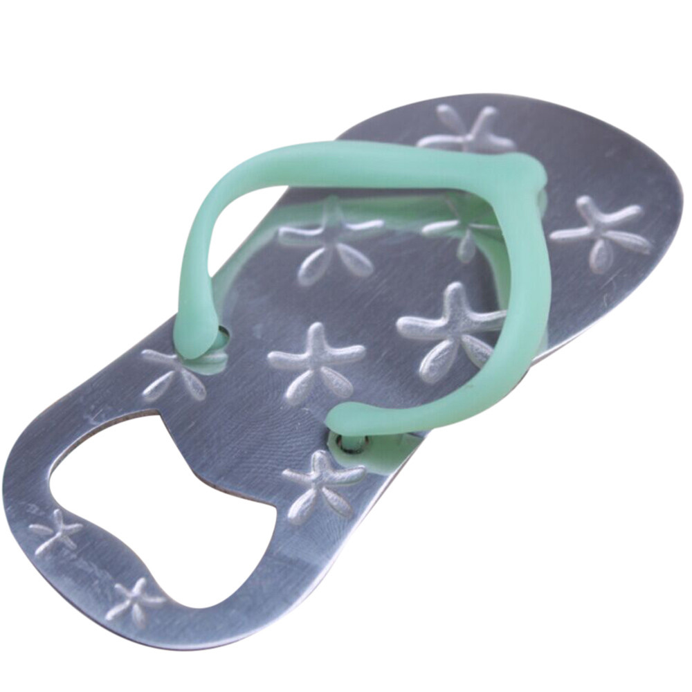 flip flops with beer opener