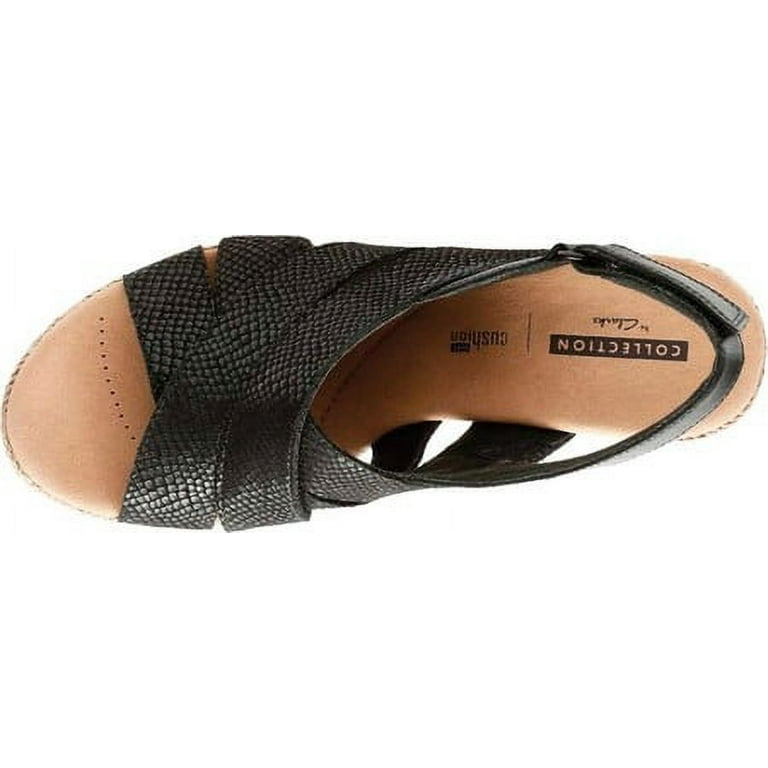 Women s Clarks Lafley Krissy Strappy Sandal Walmart