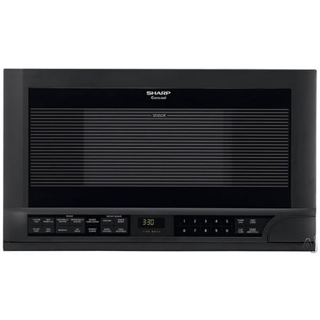 Sharp 1.5 Cu Ft. Over The Counter Microwave - Black