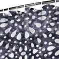 thumbnail image 3 of Blue and White Abstract Pattern Shower Curtain 72"x84" ,Bathroom Decorative Shower Curtains Set with 12 Hooks,Modern Waterproof Washable Shower Curtain, 3 of 6